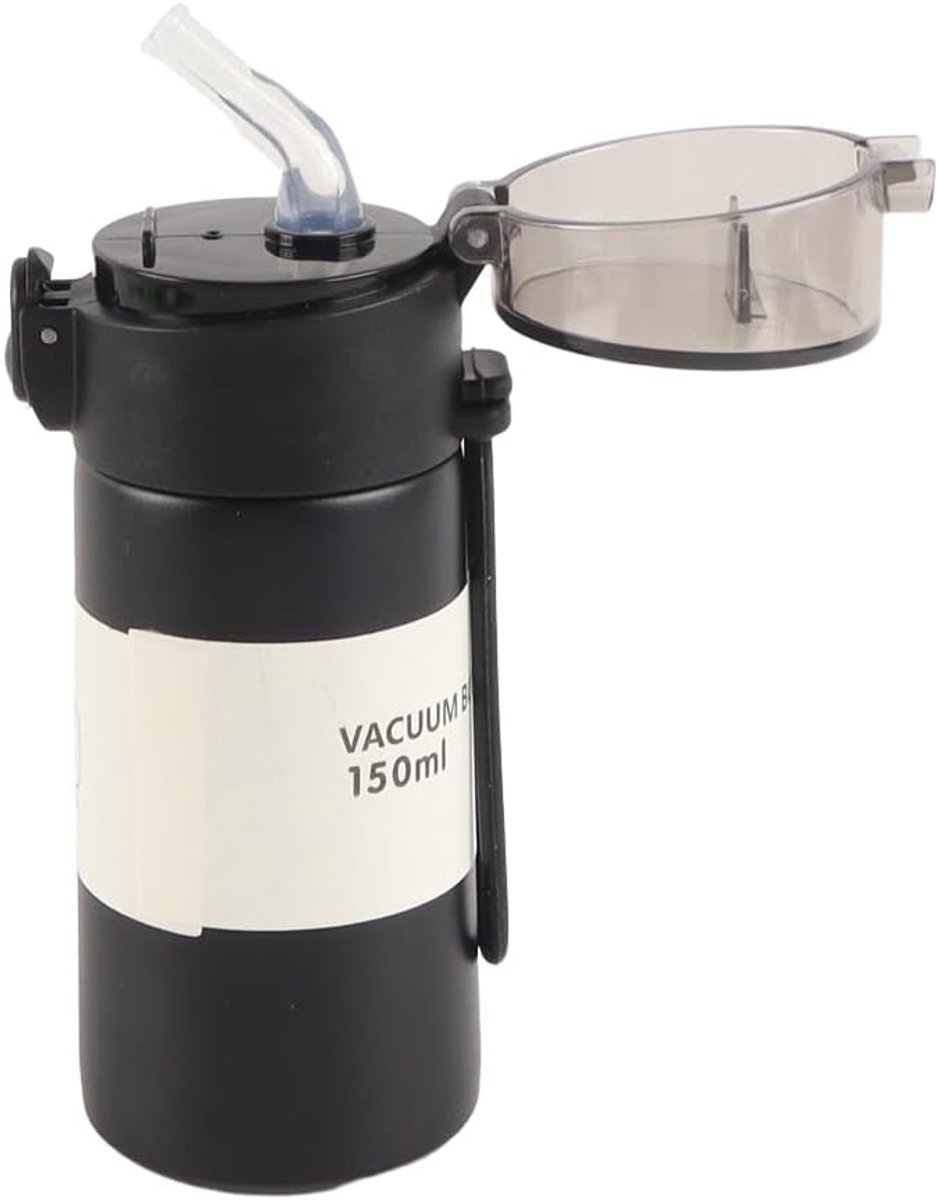 Waterfles 150ml - RVS - Dubbelwandige vacuümisolatie - Ideaal voor school en werk - ShopVlot