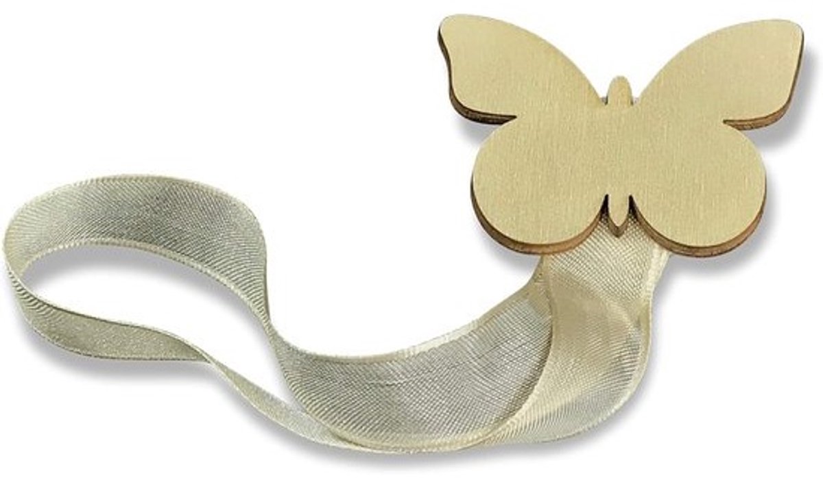 Magnetische gordijnclips - Vlinderclips - Gordijnen decoreren - Sterke ingebouwde magneten - 5-8 cm diameter - Goud