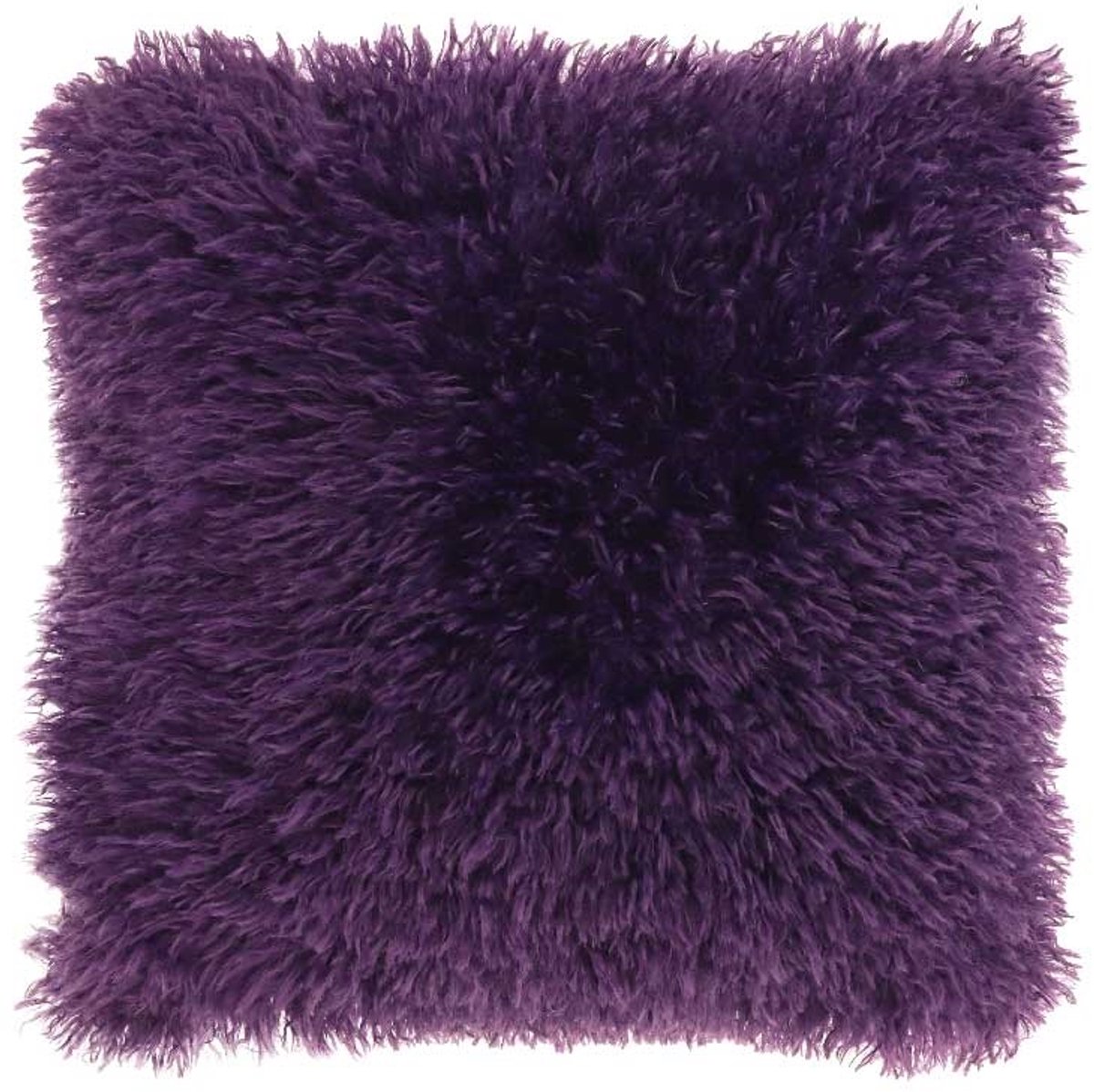 Unique Living Kussen Frieda - 45x45cm - donkerpaars