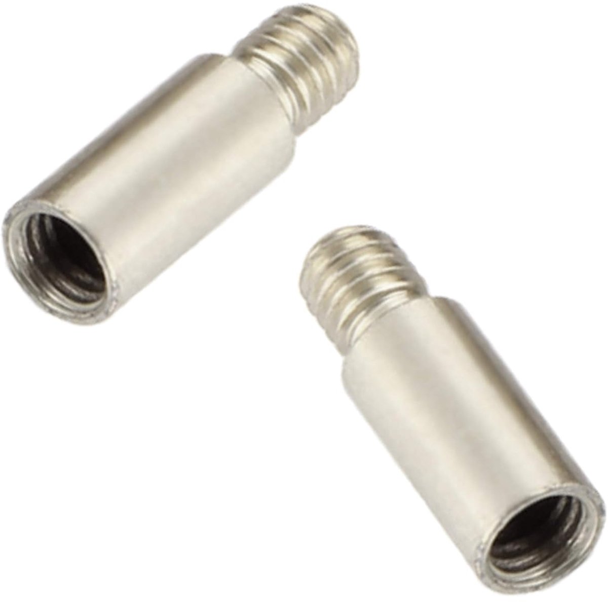 Boekschoef extensies 10 mm - verchroomd - extra vulhoogte - eenvoudig te gebruiken - ShopVlot