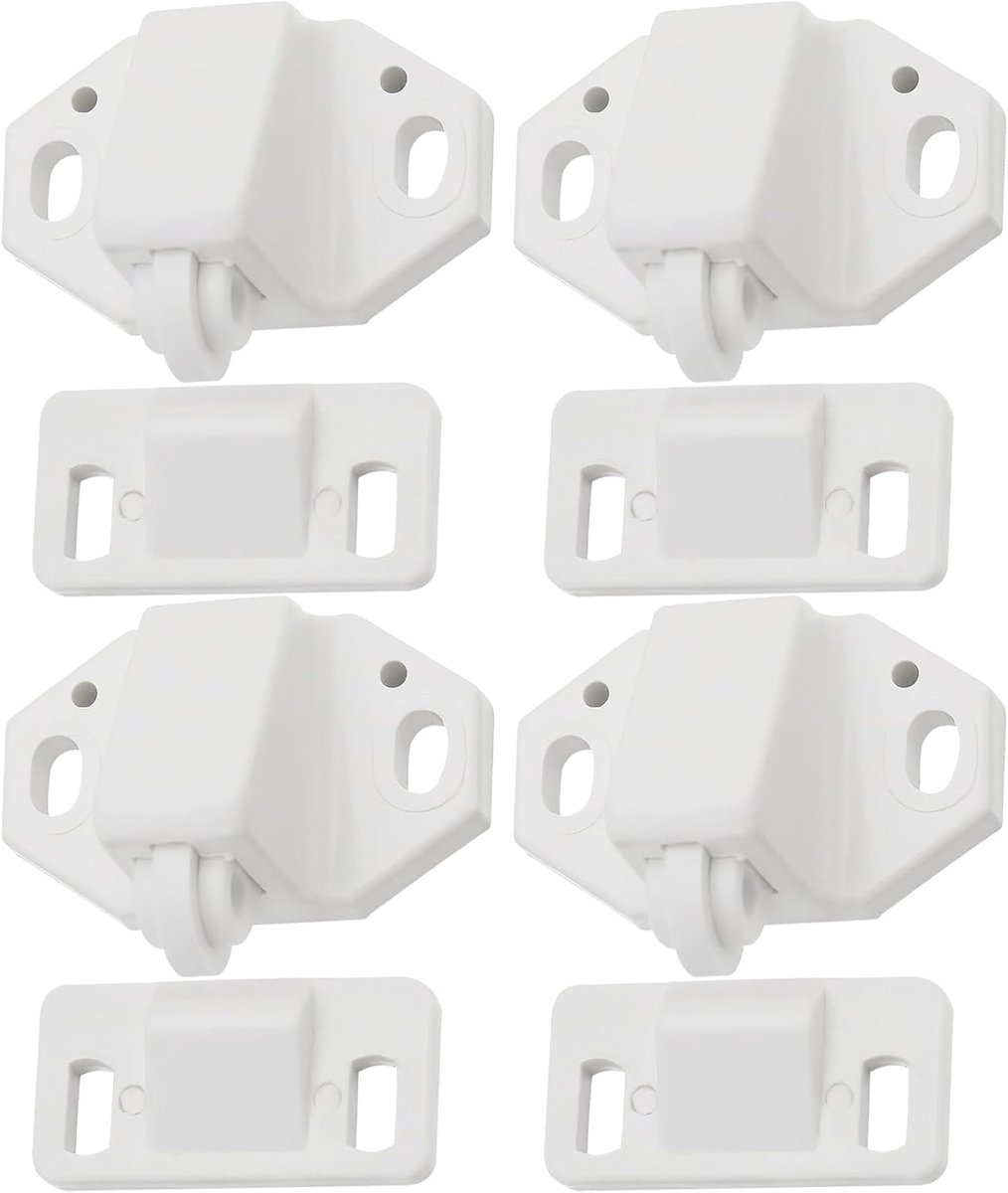 Deursluiting kunststof 35x21mm - type B - sterke grip - perfect voor kastdeuren - ShopVlot