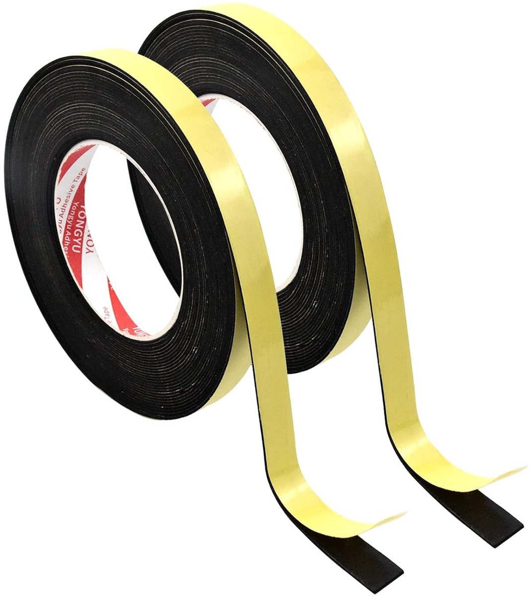 Dubbele Rol Zelfklevende Isolatie Tape 10m x 15mm voor Geluidsisolatie en Antikrasbescherming