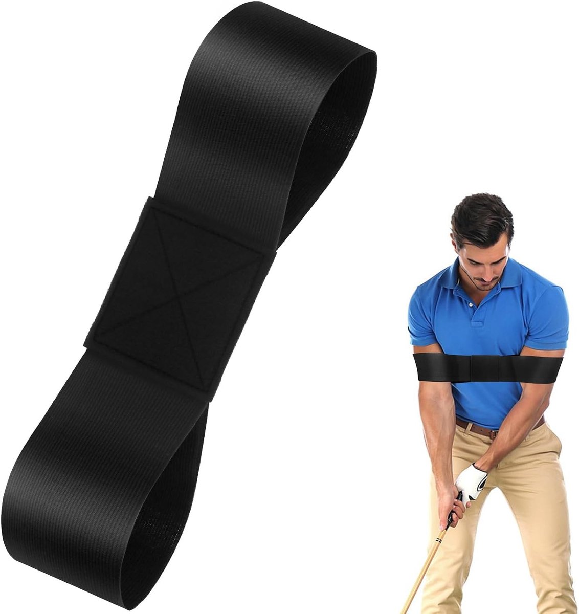 Golf Swing Training Armband voor Beginners en Gevorderden - Swingcorrectie, Verbeter je Golftechniek, Ideaal voor Mannen en Vrouwen