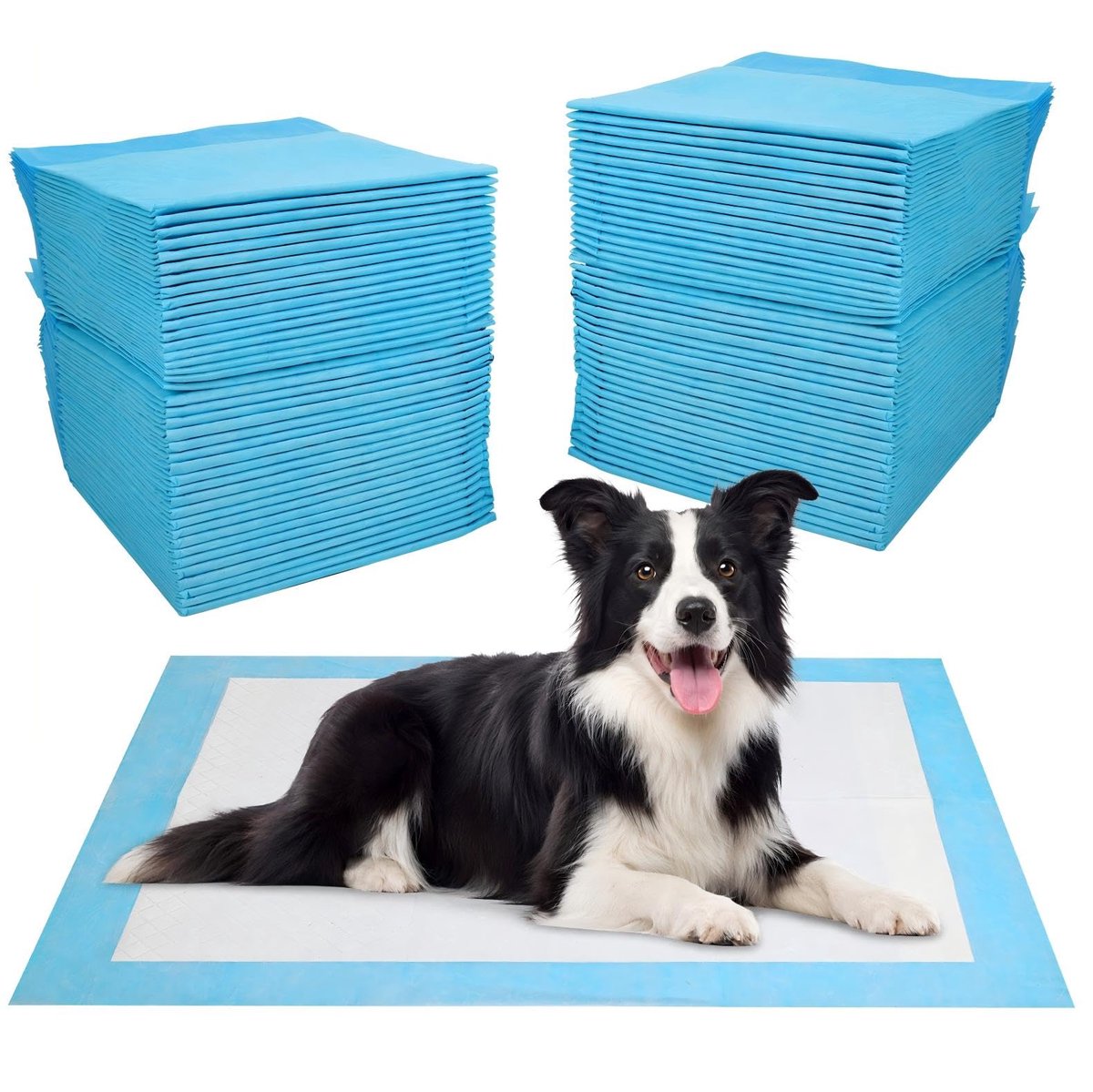 JANUIXCO 60 stuks puppyonderleggers - 60 × 90 cm PIPI matten voor honden - ShopVlot