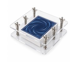 NorthSeaTCG CardPress 35 – Trading Card Pers – Kaartflattener met 6 Veerschroeven – Acryl – Tot 35 mm