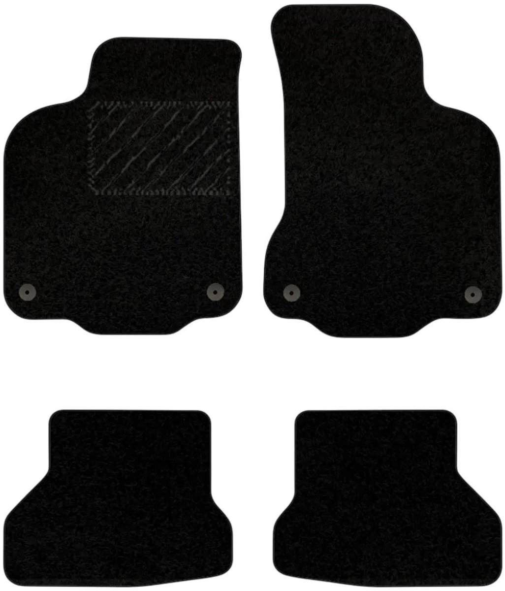 Automatten Volkswagen Polo 6N2 1999-2001 - Naaldvilt - 4-delig