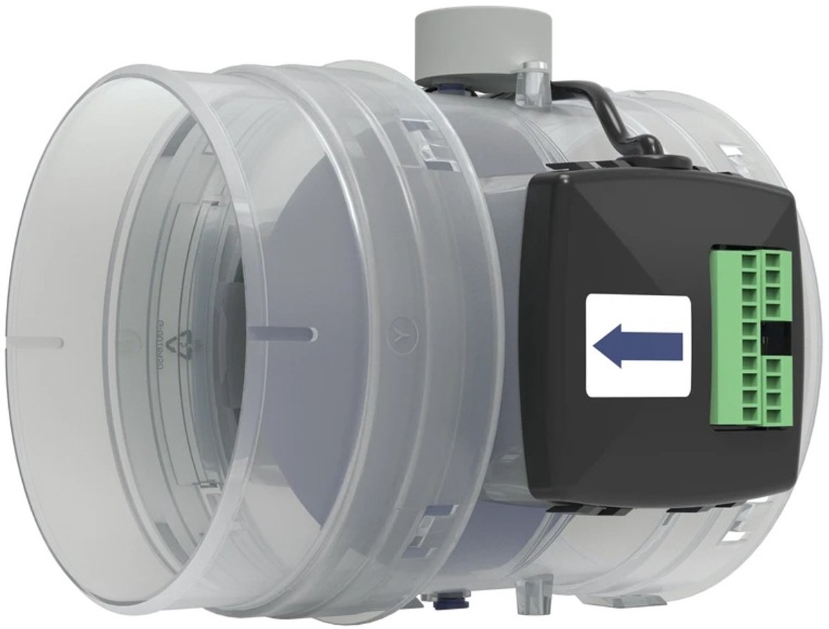 Renson HCC 66026099 - Healthconnector Master - Ø125mm - RH & CO2 - 0-10V - zonder demper - ZD-max 125m p/h - 9518