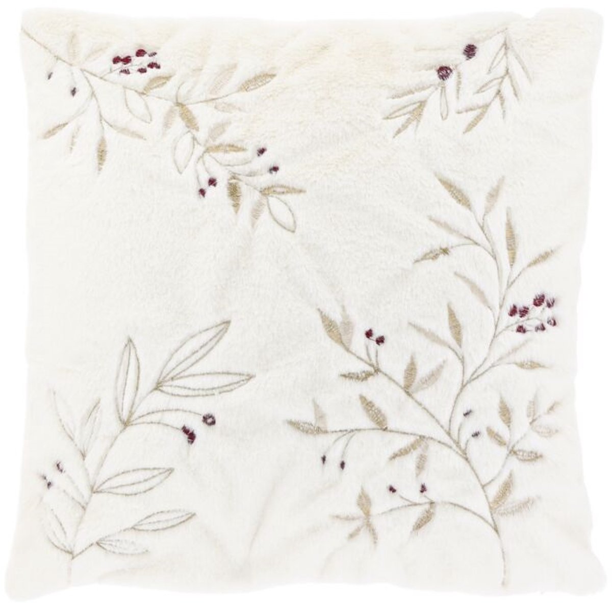 Unique Living Sierkussen Noah - 45x45cm - Wit