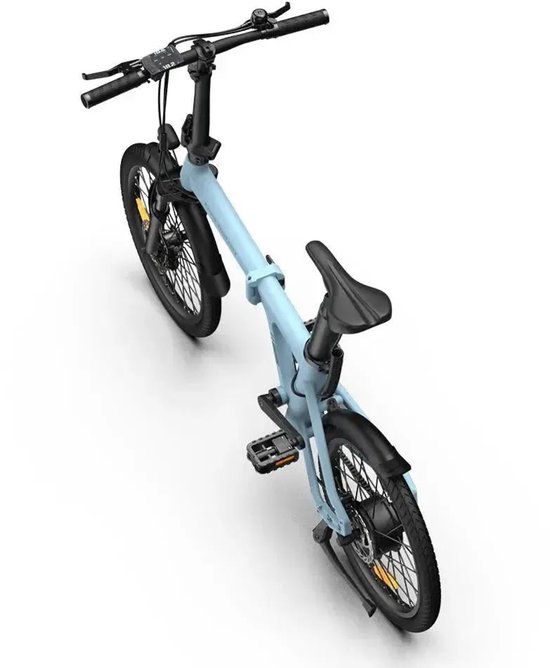 ADO Air 20S - Elektrische Vouwfiets - 20 inch - 250W motor - Actieradius tot 100 km - Hydraulische schijfremmen - 346Wh accu - Lage instap - Blauw — afbeelding 3