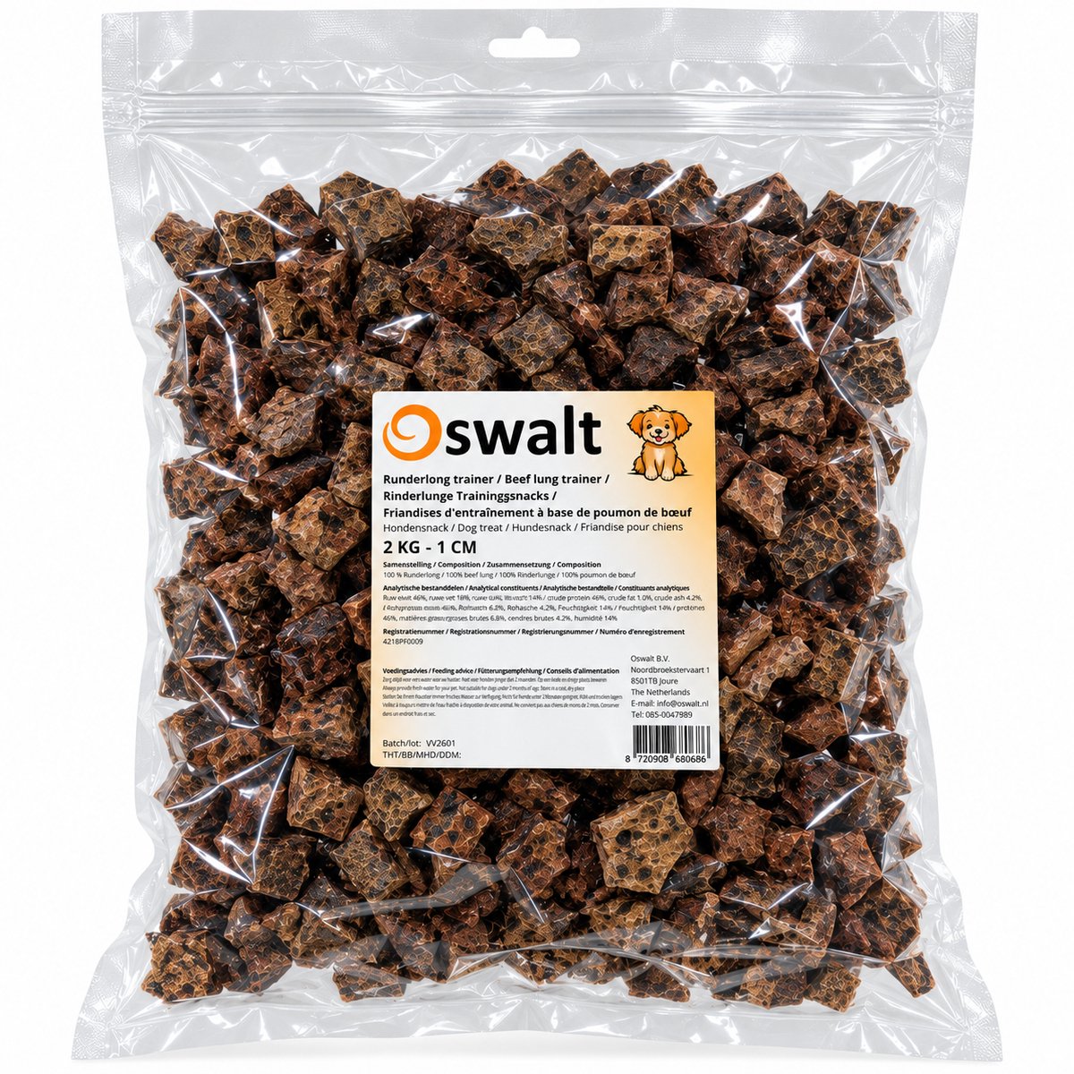 Oswalt Runderlong Trainers - Hondensnack - 2KG — cadeau in Cadeau-ideeën - foto 3