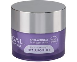Regal Anti Rimpel Nachtcrème Vrouwen – Argireline en Hyaluronzuur – Botox Effect zonder Injecties – Voor Alle Huidtypes – 45 ml