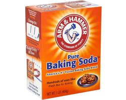Baking Soda Poeder Schoonmaken - Voordeelverpakking 2 x 454 gram - Natriumbicarbonaat - Schoonmaak Soda - Zuiveringszout - Bicarbonaat - Baksoda - Bakpoeder - Baking Powder