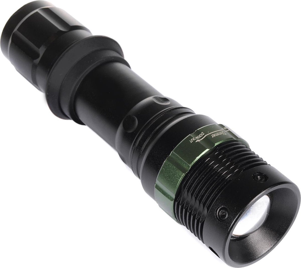 2in1 Zaklamp Maclean MCE 175 - 3 Lichtmodi en zoom - Incl. houder voor fiets