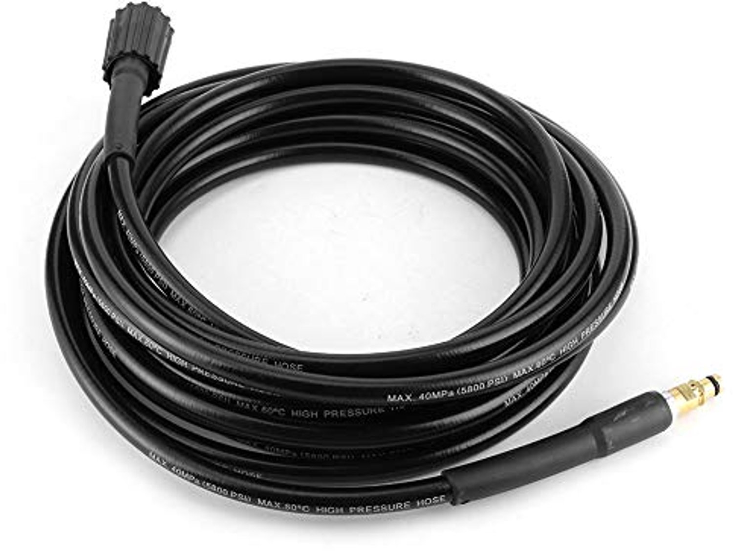 Hogedrukreinigingsslang 40 MPa - Automatische Wasslang - Vervanging voor Karcher K2/K3/K4/K5 - 10 Meter - Eenvoudig te installeren - Reinigingsslang