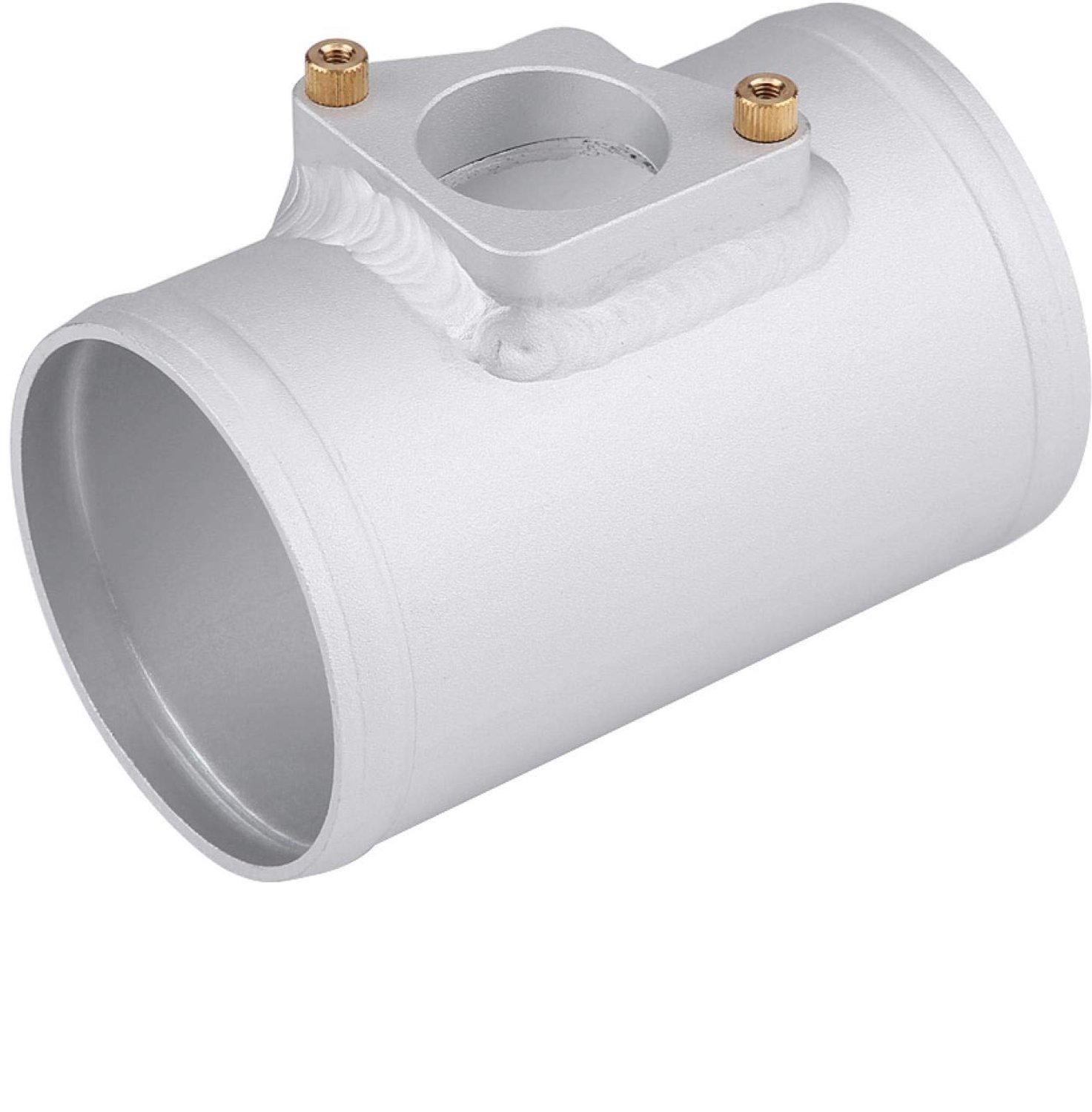 Air Flow Adapter - Luchtinlaatsysteem - Professioneel ontwerp - Zilver - Auto air flow intake - Geschikt voor meter mount 63 70 76 83mm