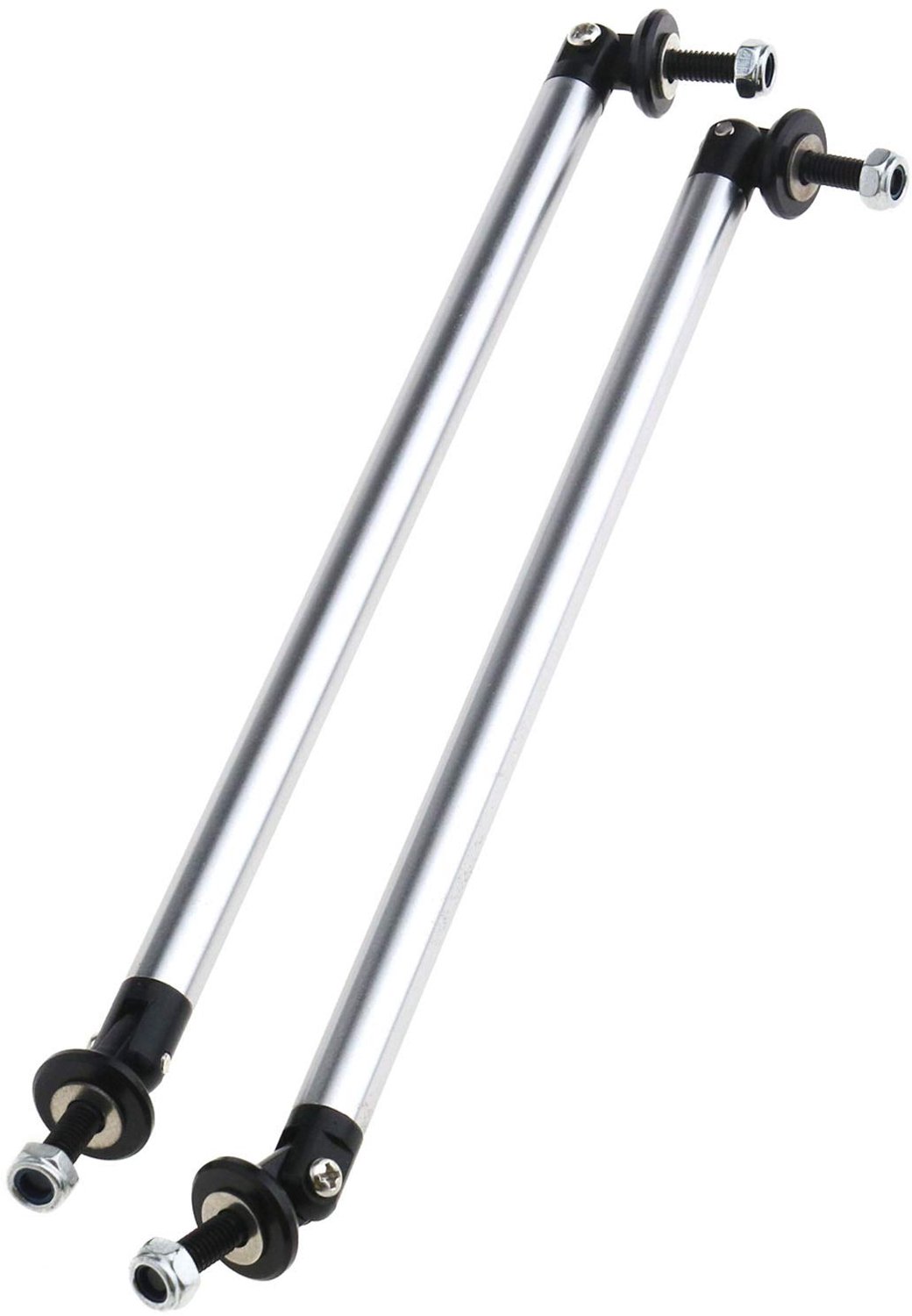 Splitter Staven Verstelbaar - 200mm - 2 Stuks - Aluminiumlegering - Lichtgewicht - Eenvoudige Installatie - Stabilizer