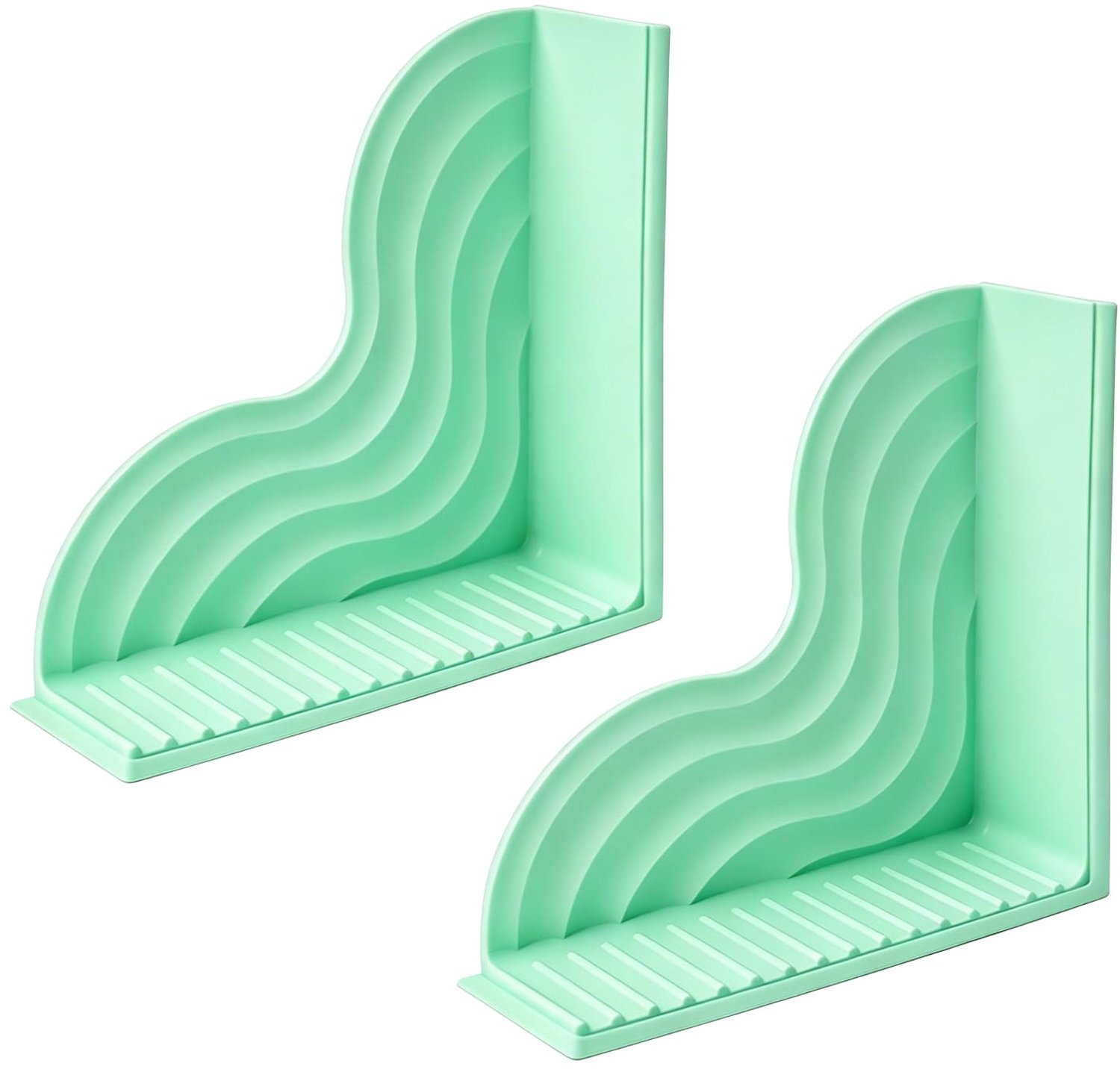 2 Stuks Flexibele Siliconen Douche Spatbescherming