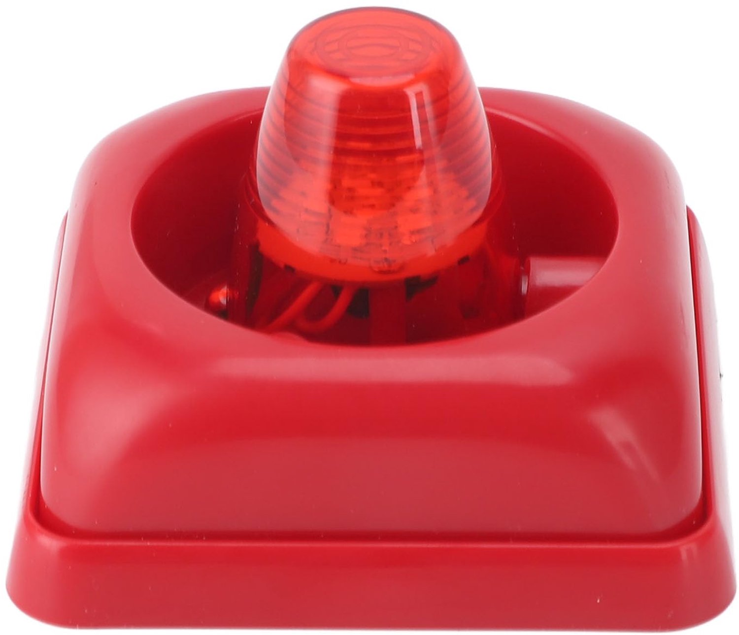 Alarm met 115dB Geluid - Geluids- en Lichtalarm - 3 Geluidsmodi - Eenvoudige Installatie - ABS Materiaal - Compact Ontwerp - Brandalarm