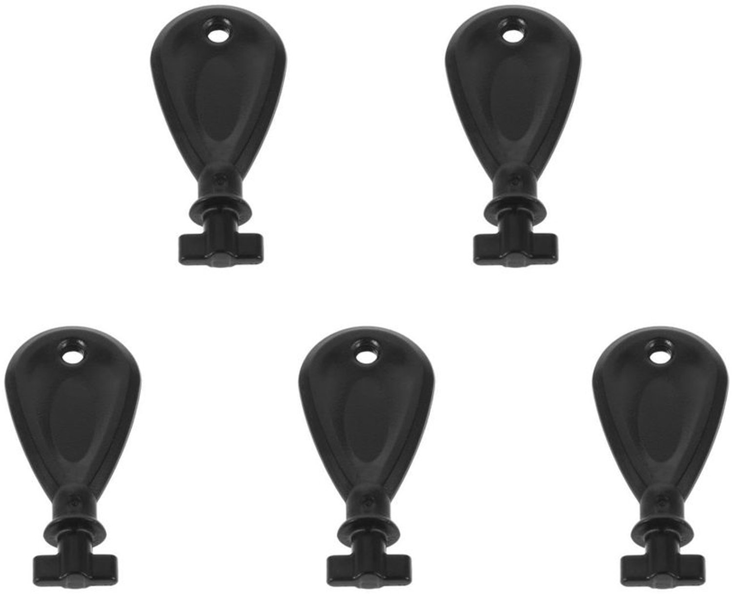 Set van 5 Papierdispenser Sleutels voor Commercieel Gebruik