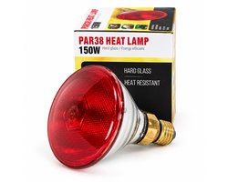 LayZyEgg® Infrarood Warmtelamp 150W – PAR38 – E27 – Spatwaterbestendig – Extra Sterk Glas – Voor Kuikens, Kippen en Reptielen