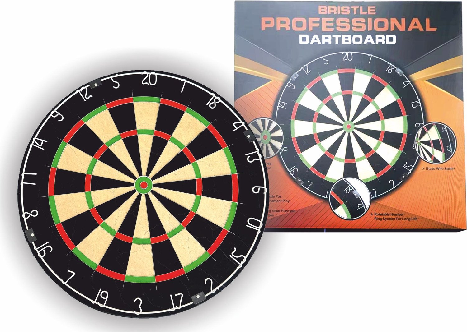 Dartbord Professional Razor-Web Bristle