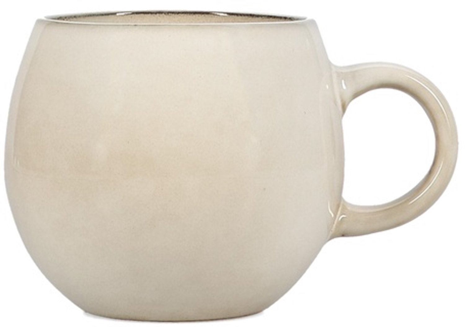 Fameilleur beker 45cl rond ivoor Meridian - stenen drinkbeker en mok, voor koffie, thee, water en limonade, vaatwasser- en magnetronbestendig, voedselveilig, servies voor thuis, restaurant en horeca, mooi als cadeau
