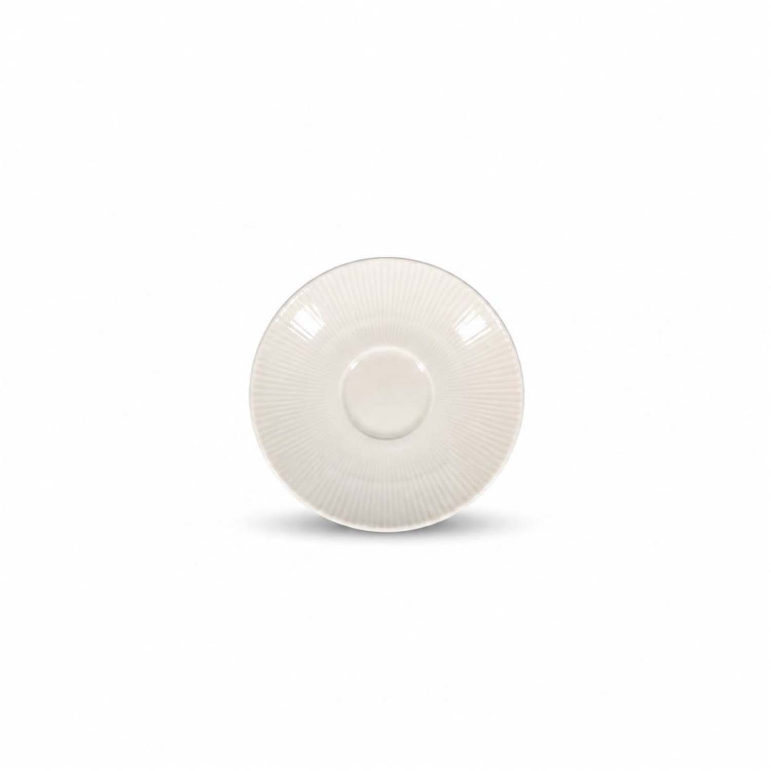 Fameilleur mokkaschotel 11cm wit Solis set van 6 - porseleinen onderschotel voor kopjes, voor koffiekop, theekop en espressokop, vaatwasser- en magnetronbestendig, voedselveilig, servies voor thuis, restaurant en horeca, mooi als cadeau