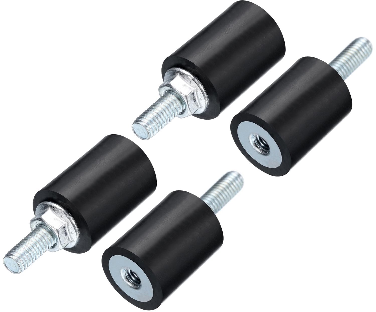 Set van 4 Rubber Isolatiehouders met Schroeven