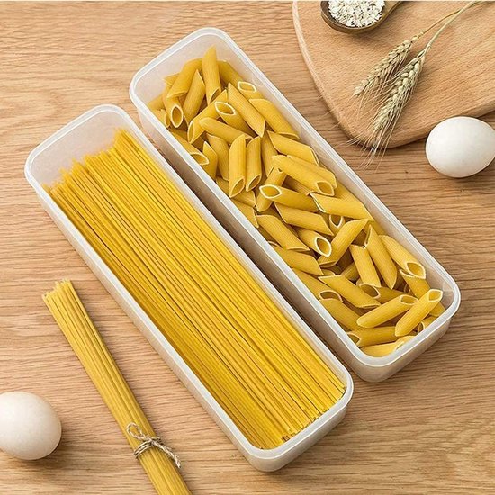 Set van 2 Noodle Storage Boxes voor Pasta en Cereals — afbeelding 2