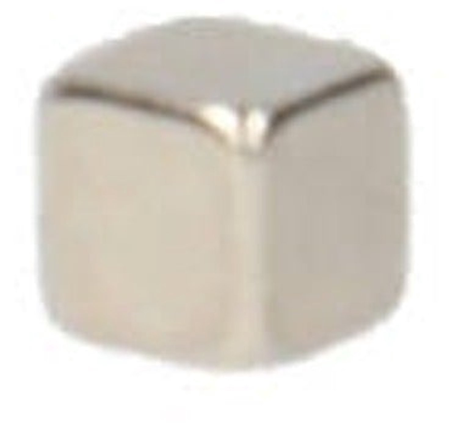Neodymium Kubusmagneet 4 x 4 x 4 mm N45 NiCuNi – 25 stuks