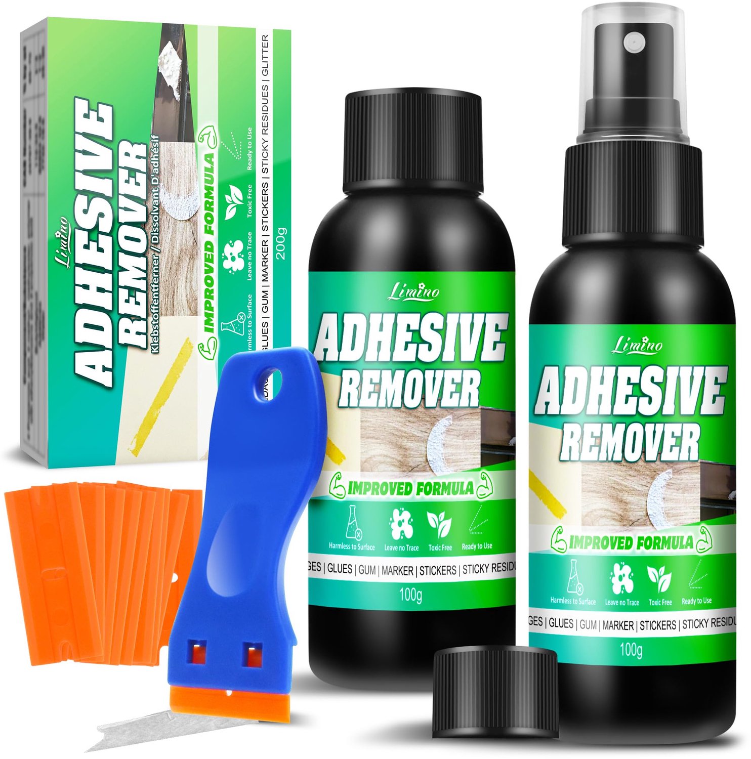 Adhesive Remover - Lijmverwijderaar Spray voor Diverse Vlekken