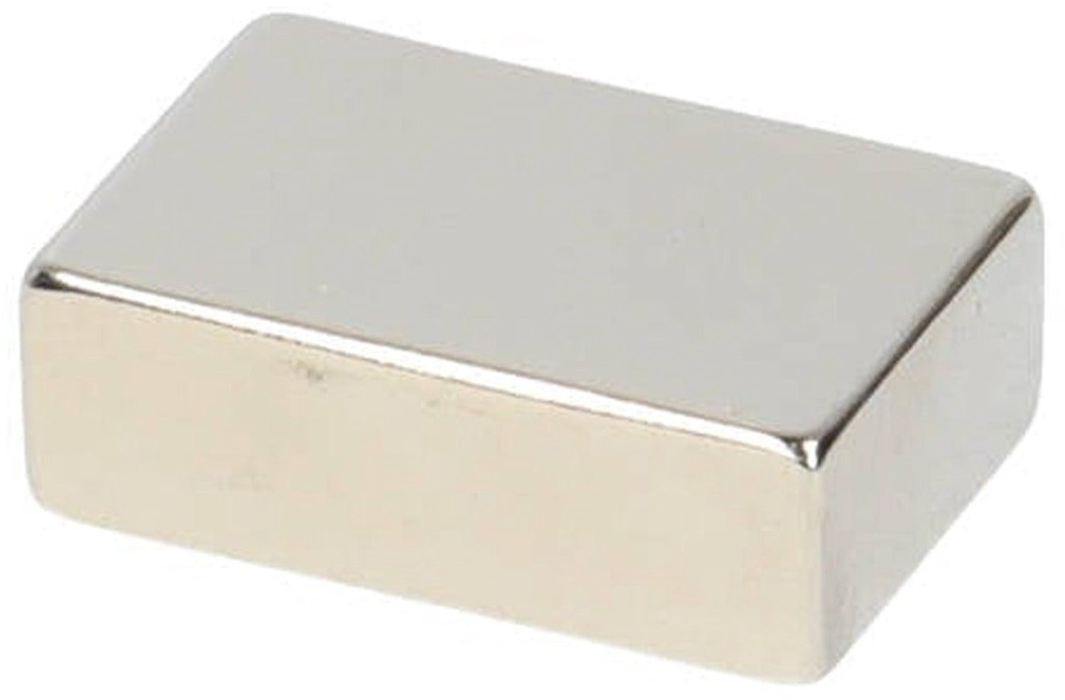 Neodymium Blokmagneet 30 x 20 x 10 mm N45 NiCuNi – 2 stuks