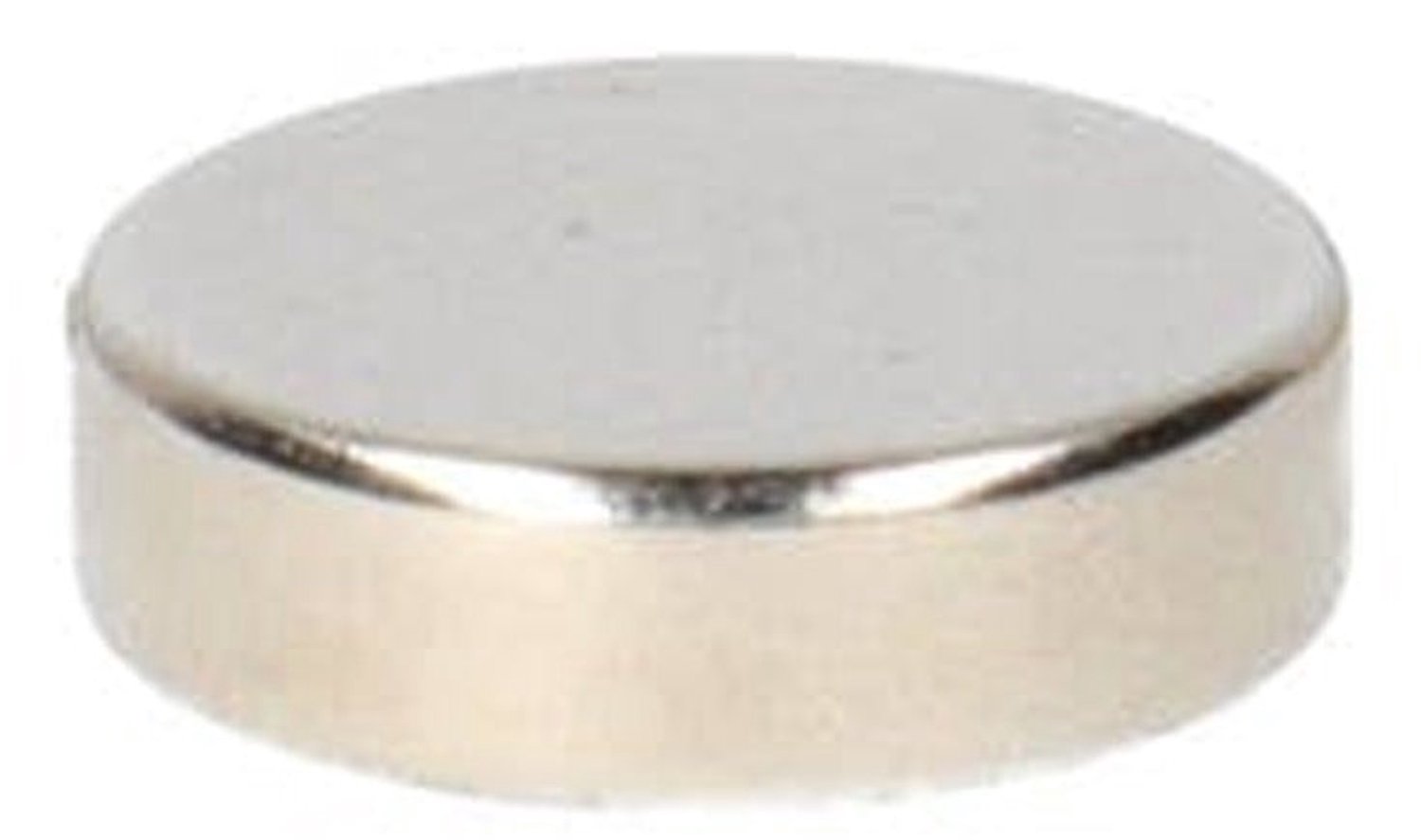Neodymium Schijfmagneet Ø10 x 3 mm N48 NiCuNi – 20 stuks
