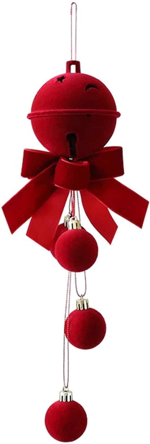 Nosheir Zwermgedrag kerstornamenten — Kerstboomversiering — Feestelijke decoratie voor binnen — Rood