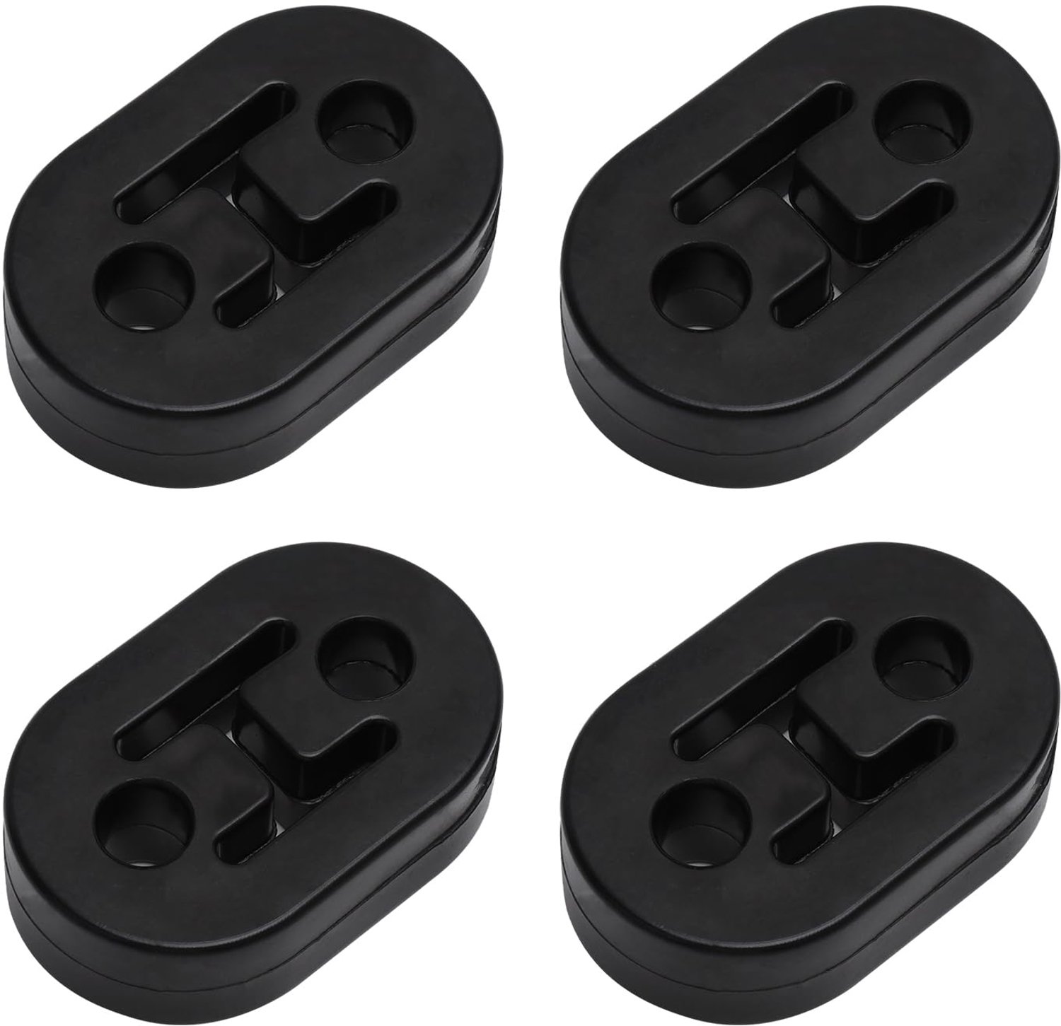 4-Piece Rubber Uitlaat Hangers voor Auto's