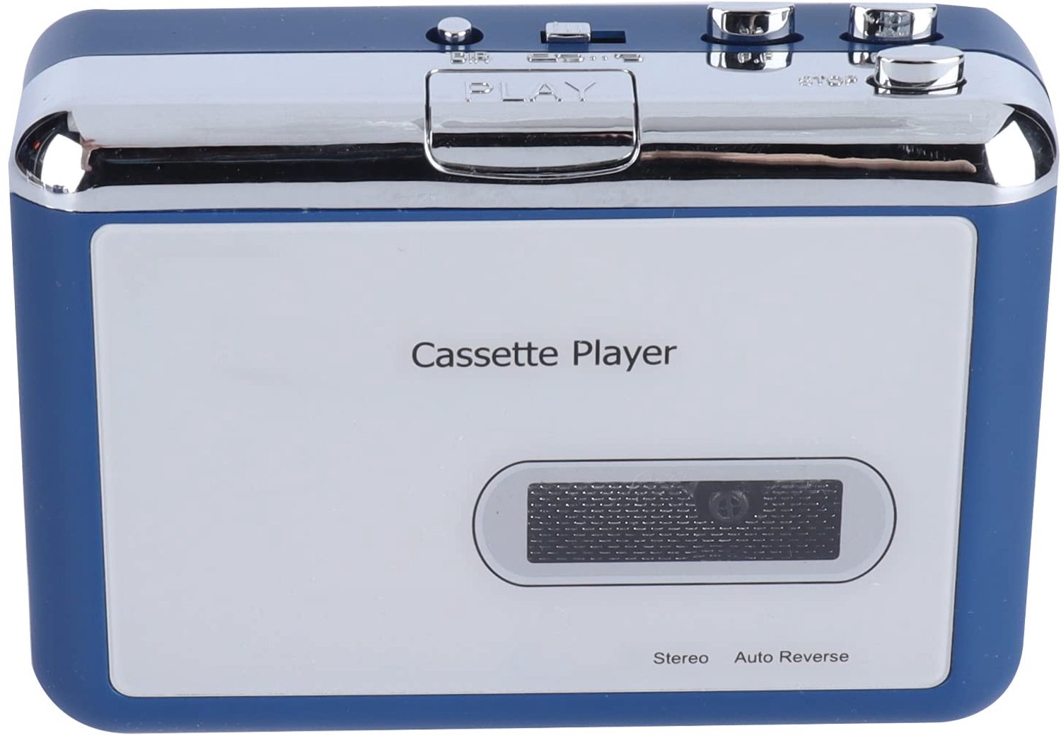 Draagbare Cassettespeler - Bluetooth-cassettespeler - Auto Reverse Tape-speler - Compact formaat - Hoofdtelefoonluidspreker - Muziek afsp...