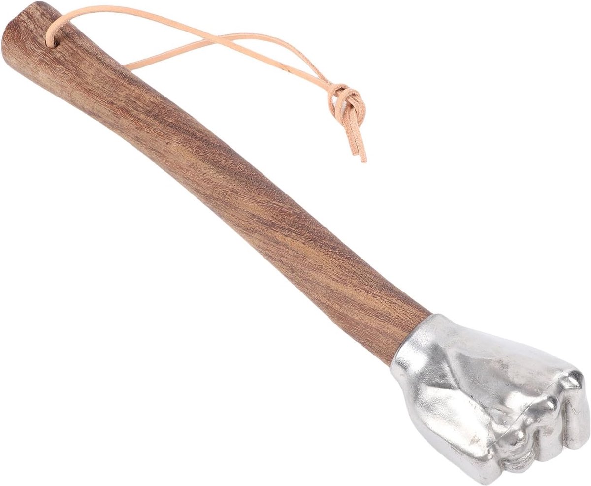 Roestvrijstalen Kop van Gehard Staal met Houten Handvat voor tuin- en Huishoudelijke Toepassingen in de Bouw (Vuist hoofd)