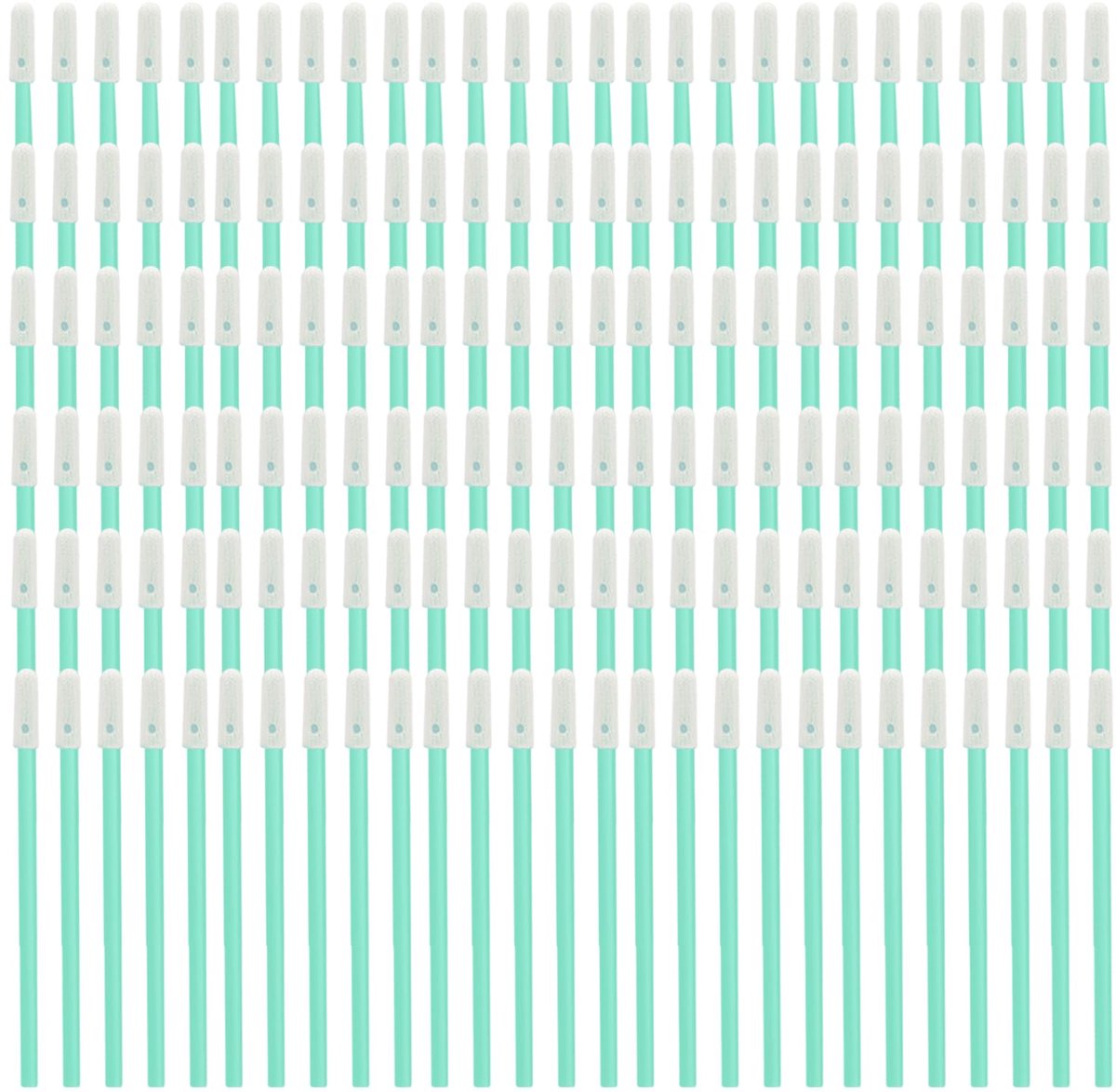 200 Stuks Schuimreinigingsstaafjes, Multifunctionele Wattenstaafjes met Sponsuiteinde, Detaillering Wattenstaafjes Wattenstaafjes voor Printerkoppen, Scanners, Sensoren, Chip-Harde Schijf