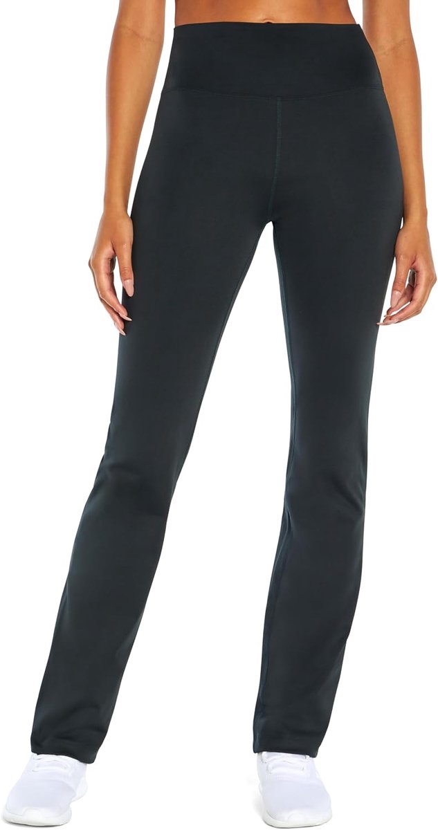 Collection Womens Barely Flare High Rise Bootcut Pant, Black