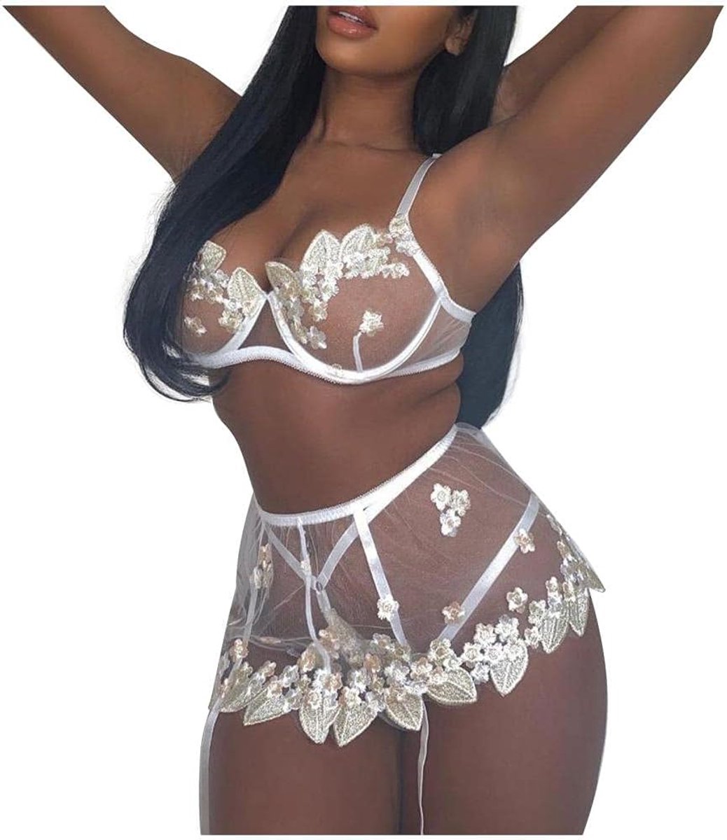 Sexy dames erotische lingerie Dames Kousen Lingerie Sexy Open Kruis Ondergoed Kousen S-4XL-Black_M