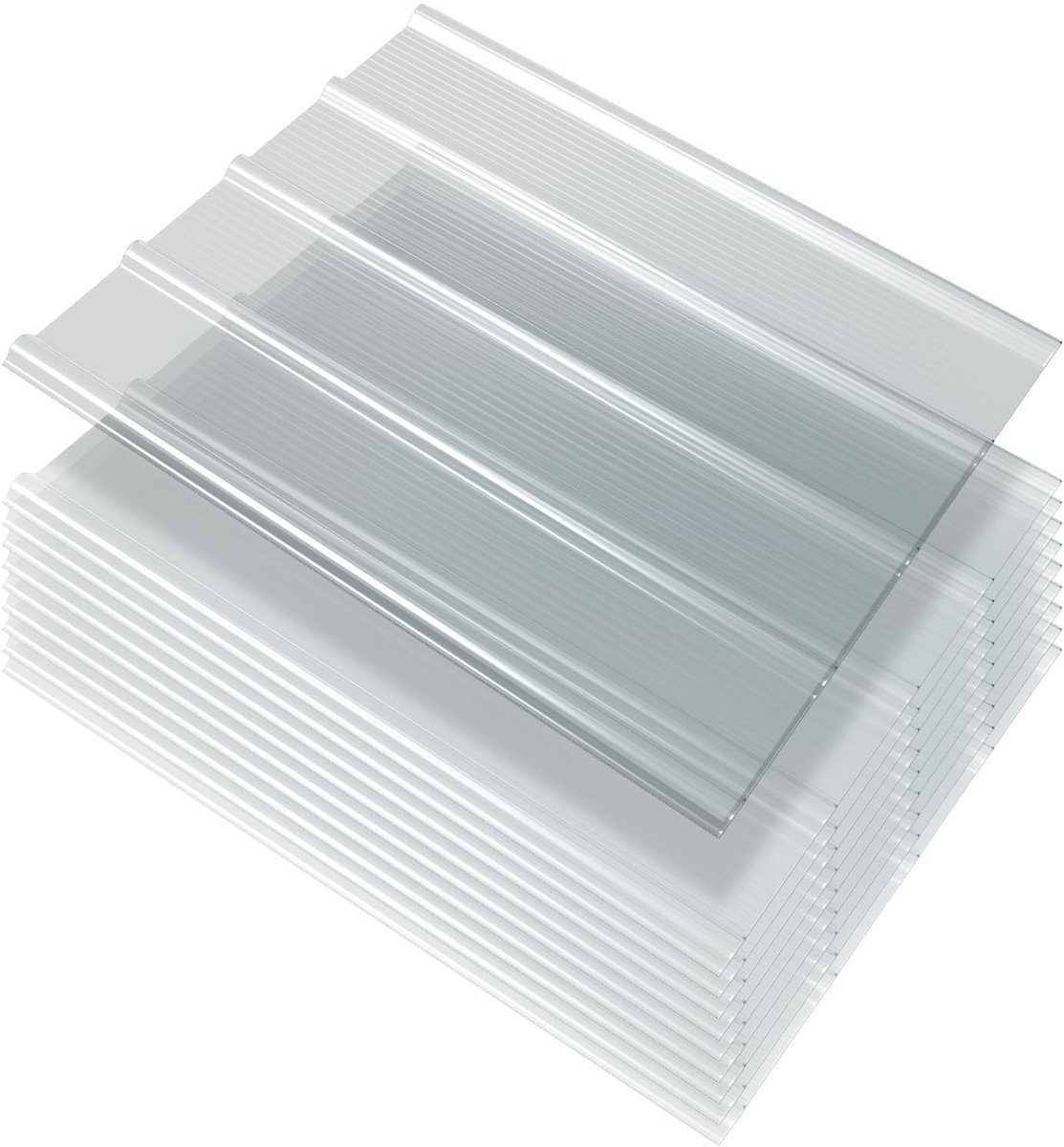 Transparant 90 x 100 cm golfplaten