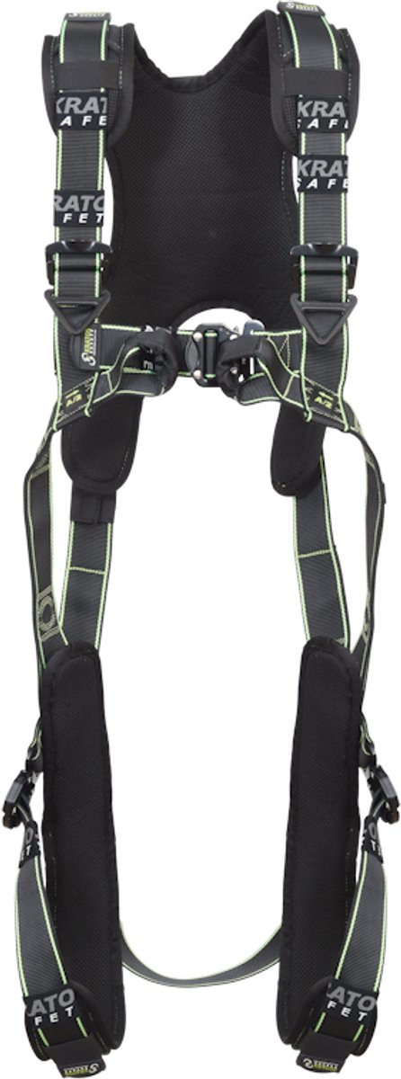 Kratos Full body veiligheidsharnas - 2 bevestigingspunten - 3 automatische gespen - Maat M-L