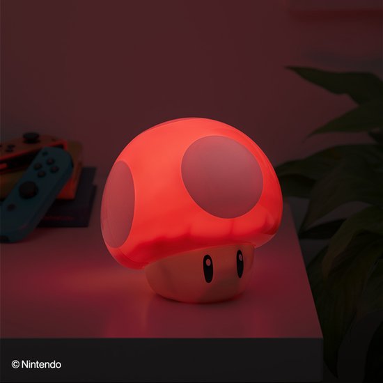 Nintendo - Super Mario Lamp - Mushroom van Nintendo — afbeelding 3