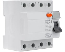 BuyWeek GYL10 AC400V fi Circuit Breaker, 4 Pole 40 A RCD, Type A Compatible for Industry, Commercial, High-rise - ShopVlot