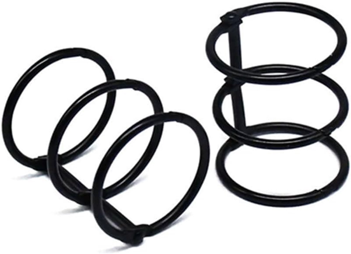3 Rings Book Rings, Loose Leaf Loose Leaf Book Rings, 20 Pieces Metal Ring Binder, Book Rings, for Paper Sorting - ShopVlot