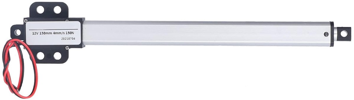 Lineaire actuator 150mm slag - hoge snelheid - laag geluidsniveau - ideaal voor industriële toepassingen - ShopVlot