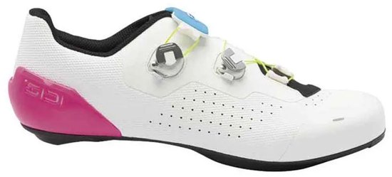 SIDI Genius X Wyve - Wielrenschoen - Heren - Ademend mesh - TPU versteviging - Draaisloten - Wit - 42 — afbeelding 2