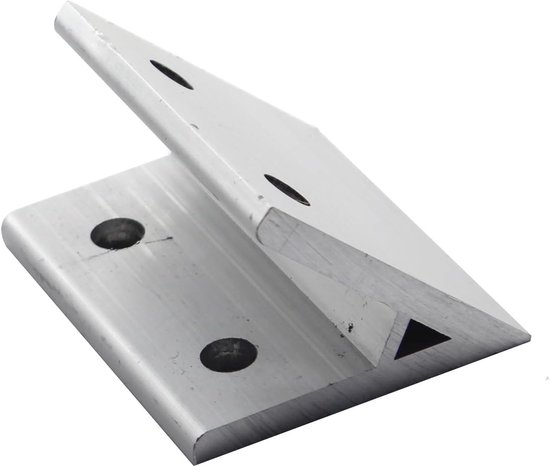 (2 stuks) 8080 Serie 45 Graden Hoek Hoek Beugels Hoek Braces Connectors Joint Voor Aluminium Extrusie Profiel — afbeelding 2