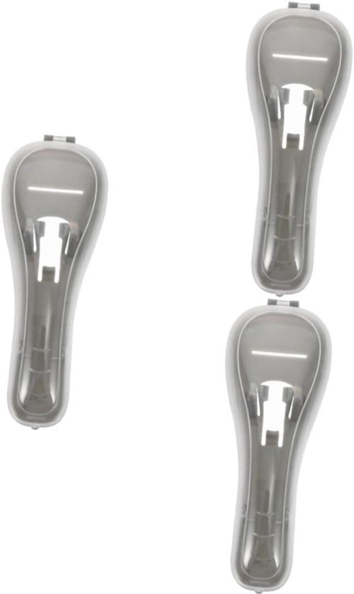 Scheermesopbergdoos - Scheerapparaatkoffer - Opslag voor reizen - Set van 3 stuks - 165 x 6 x 105 cm