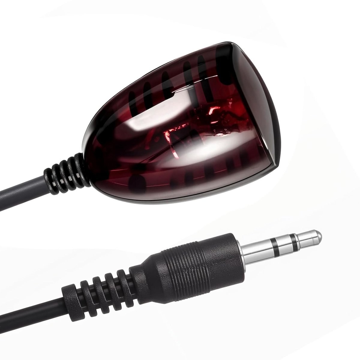 3.5 mm plug infrared receiver extension cable, suitable for cable TV set-top boxes, DVRs and STBs with frequencies - ShopVlot